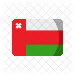 Bandera de oman Flag Icono