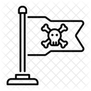 Bandera de peligro  Icono
