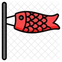 Bandera de pescado  Icono