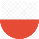 Polonia Bandera Mundo Icono