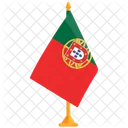 Bandera Bandera De Portugal Portugal Icono