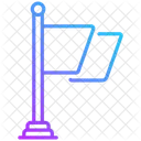 Bandera De Senal Icono