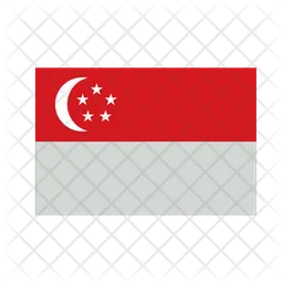 Bandera de singapur Flag Icono