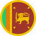 Sri Lanka Bandera Icono