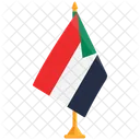 Bandera De Sudan Sudan Bandera De Sudan Icono