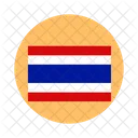 Bandera de tailandia  Icono