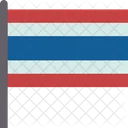 Bandera de tailandia  Icono