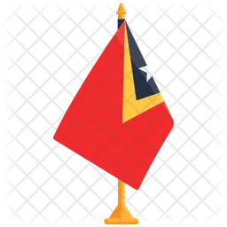 Bandera de timor occidental  Icono