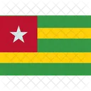 Bandera de togo  Icono