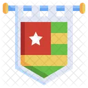 Bandera de togo  Icono