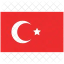 Bandera De Turquia Turquia Banderas Icono