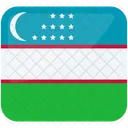 Bandera de uzbekistán  Icono