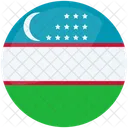 La Bandera De Uzbekistan Uzbekistan Nacion Icono