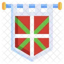 Bandera del pais vasco  Icono