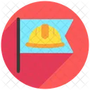 Dia Del Trabajo Orgullo Pancarta Icono