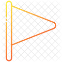 Bandera Pin Escuela Icono
