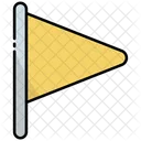 Bandera Pin Escuela Icono