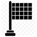 Bandera Asta De Bandera Serpentina Icono