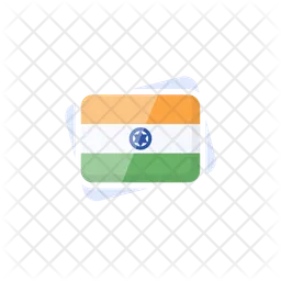 Bandera india  Icono