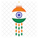 India Indio Bandera De La India Icono