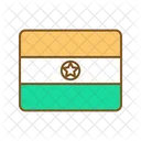 Bandera india  Icono