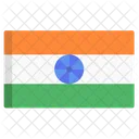 Bandera india  Icono