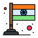 Bandera india  Icono