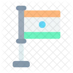 Bandera india  Icono