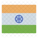 Bandera india  Icono