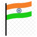 Bandera india  Icono