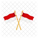 Bandera de indonesia  Icono