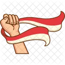 Bandera de indonesia  Icono