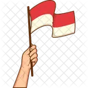 Bandera de indonesia  Icono