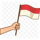 Bandera de indonesia  Icono