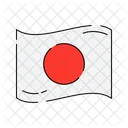 Bandera japonesa  Icono