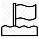 Bandera Del Mar Icono