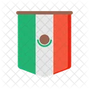 Bandera mexicana  Icono