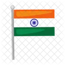Bandera India Icono
