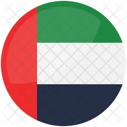 Bandera nacional de los emiratos árabes unidos Flag Icono