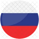 Bandera Nacional De Rusia Bandera De Rusia Rusia Icono