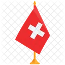 Bandera Nacional De Suiza Bandera De Suiza Suiza Icono