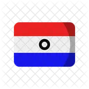 Bandera paraguaya  Icono