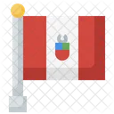 Bandera de perú  Icono