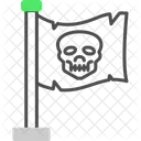 Bandera de piratas  Icono