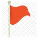 Bandera Roja Bandera Pais Icono