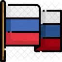 Bandera De Rusia Bandera De Rusia Bandera Rusa Icono