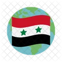 Bandera de siria  Icono