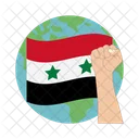 Bandera de siria  Icono