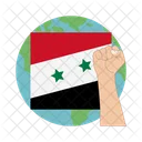 Bandera de siria  Icono