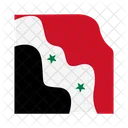 Siria Desastre Bandera Icon